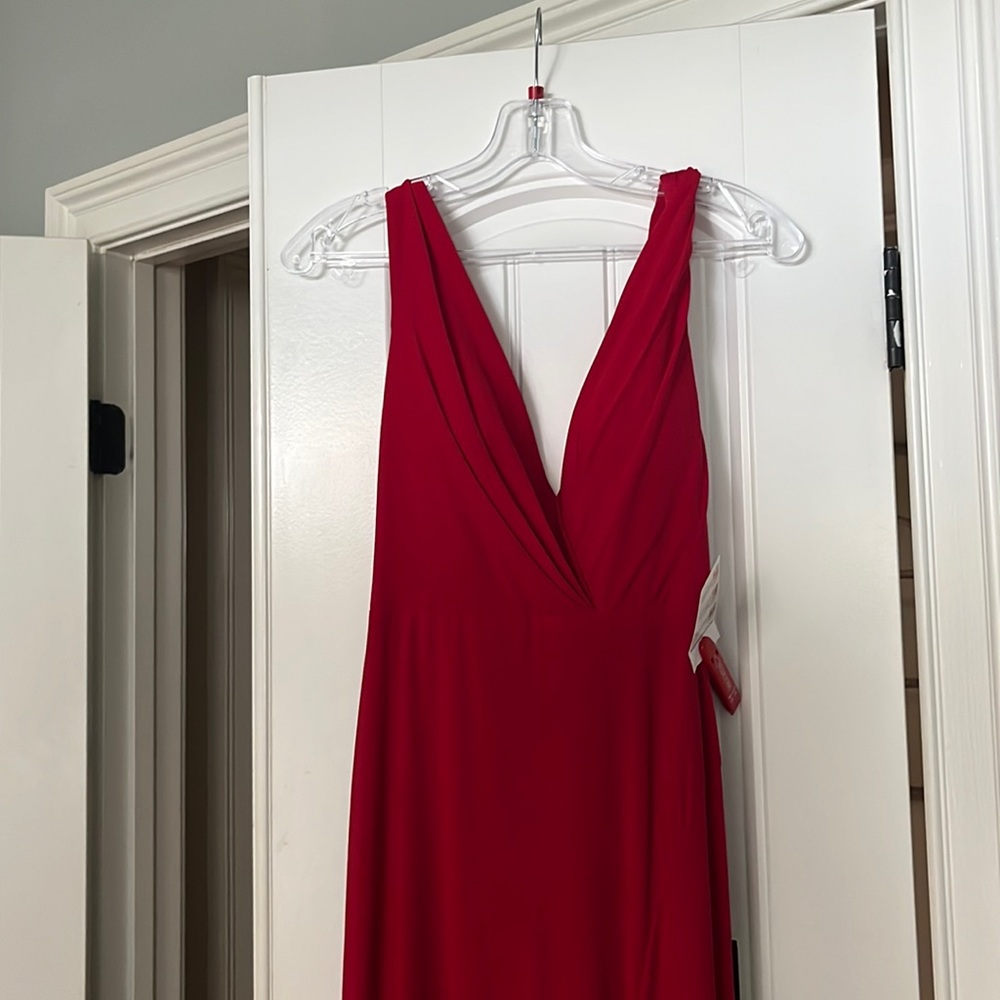 MacDuggal formal dress red